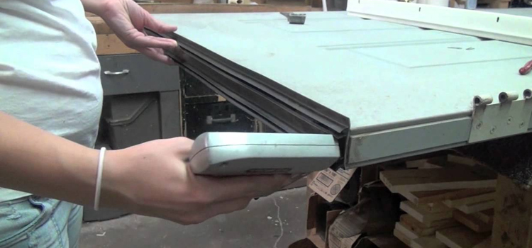 damaged steel door repair Lakeland Village